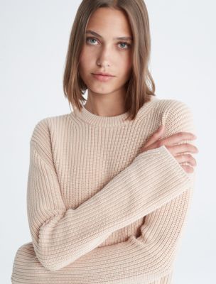 Smooth Cotton Sweater  Calvin Klein® Canada