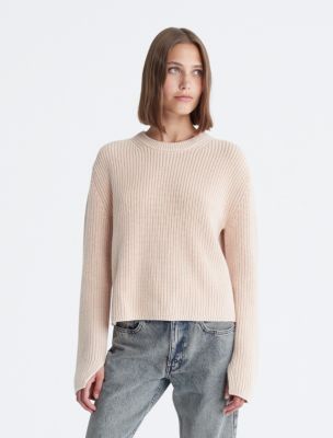 CHUNKY COTTON SWEATER