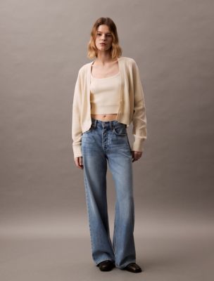 2-In-1 Cropped Cardigan and Tank Top Set | Calvin Klein
