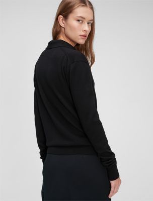 Extra Fine Merino Sweater, Black