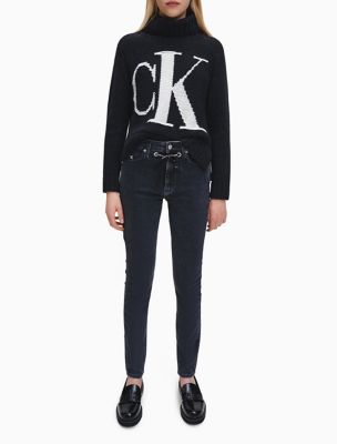 calvin klein logo sweater