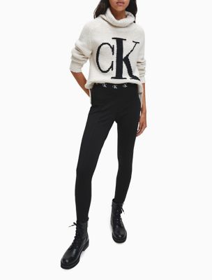 calvin klein monogram sweater