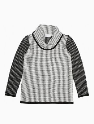 calvin klein white sweater