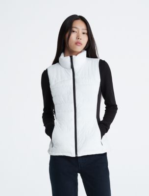 Lightweight Mixed Media Vest Calvin Klein USA