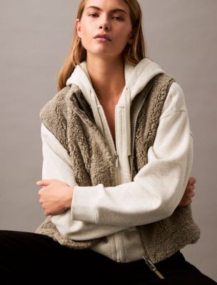 Sherpa Cocoon Vest Calvin Klein