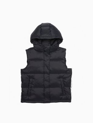 calvin klein vest with hood