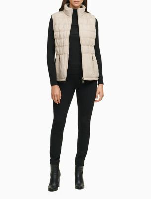 calvin klein quilted vest