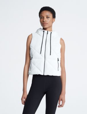 Calvin klein hooded vest new arrivals