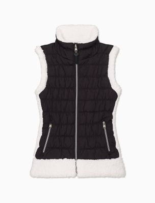 calvin klein performance fleece vest