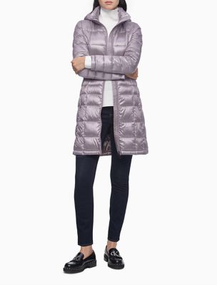 calvin klein down jacket packable