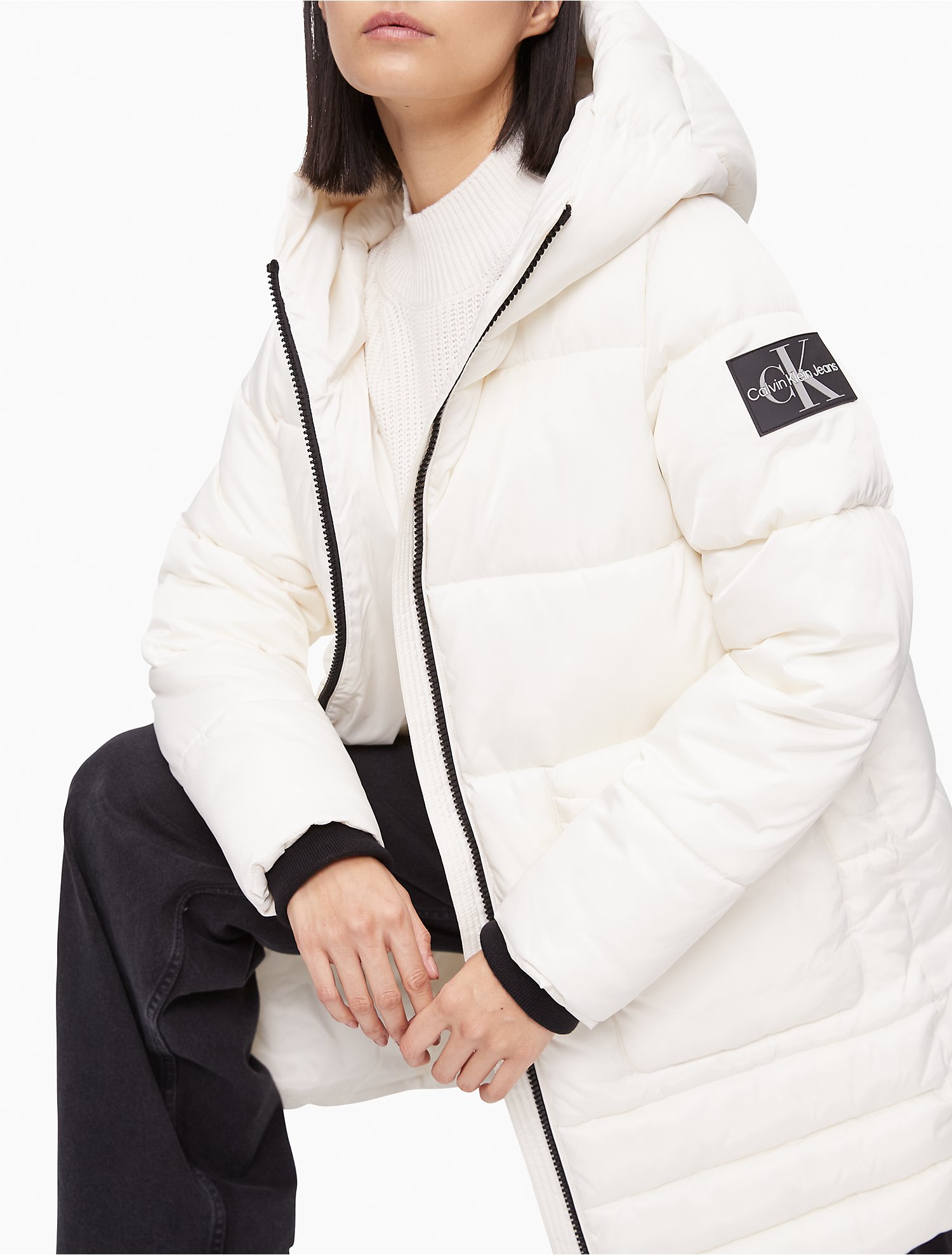 Quilted Nylon Twill Puffer | Calvin Klein® USA
