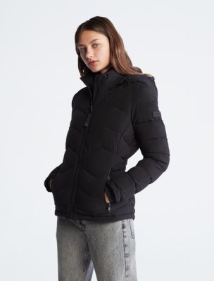 Stretch Puffer Jacket | USA Calvin Klein®