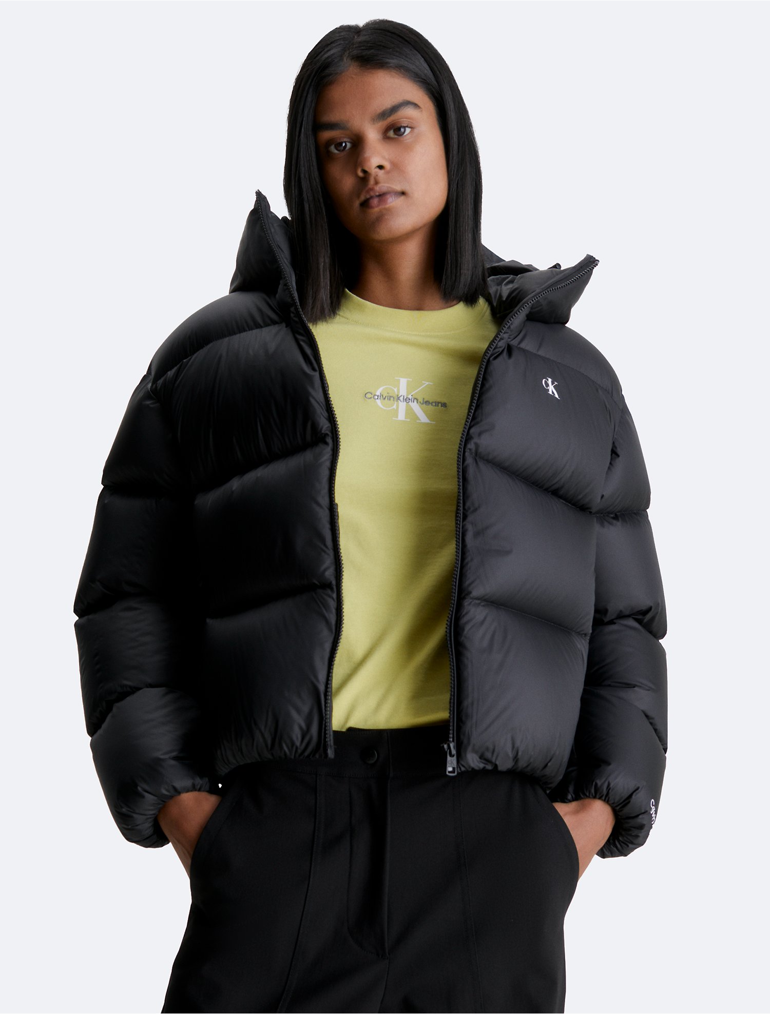 Normaal Hoofd Thermisch Down Puffer Jacket | Calvin Klein® USA