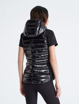 Shiny Calvin USA Sport Vest | CK Puffer Klein®