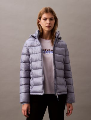 Calvin klein high shine coat online