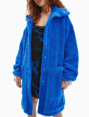 ck teddy coat