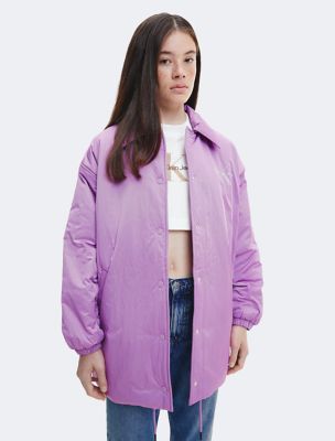 Oversized Padded Coach Jacket | Calvin Klein® USA