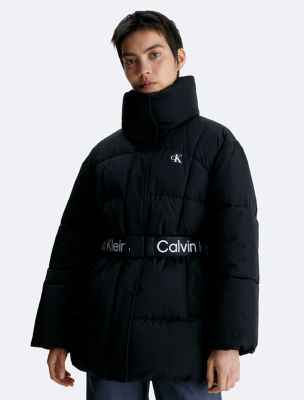 | Klein® Jacket Long Calvin Puffer USA Belted