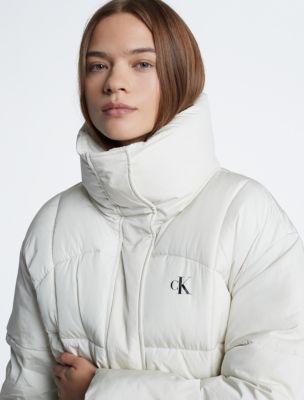 Belted Long Puffer Jacket | Calvin Klein