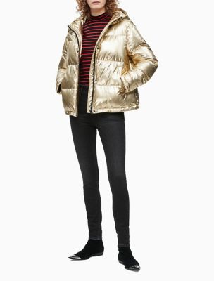 calvin klein puffer womens