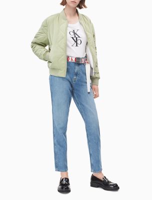 calvin klein jeans bomber jacket