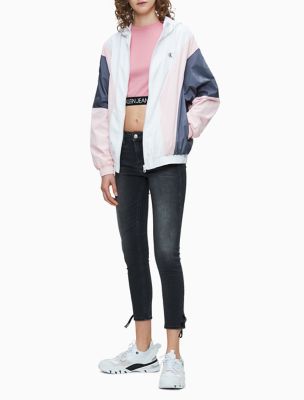 calvin klein colorblock jacket