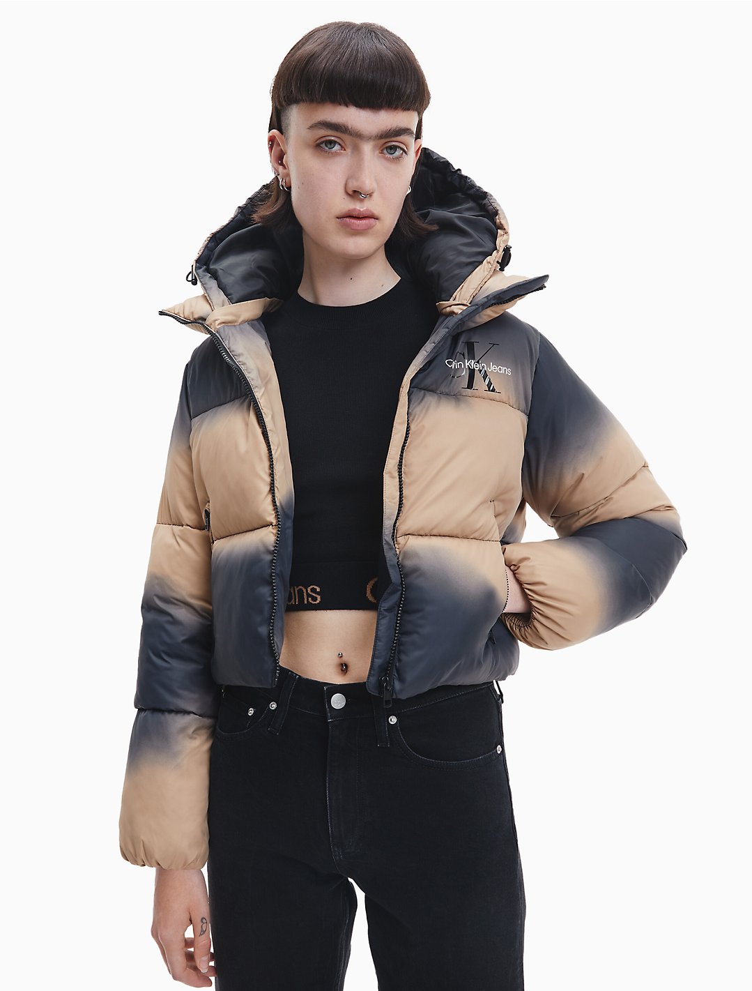 diep over het algemeen beet Repreve® Gradient Puffer Jacket | Calvin Klein