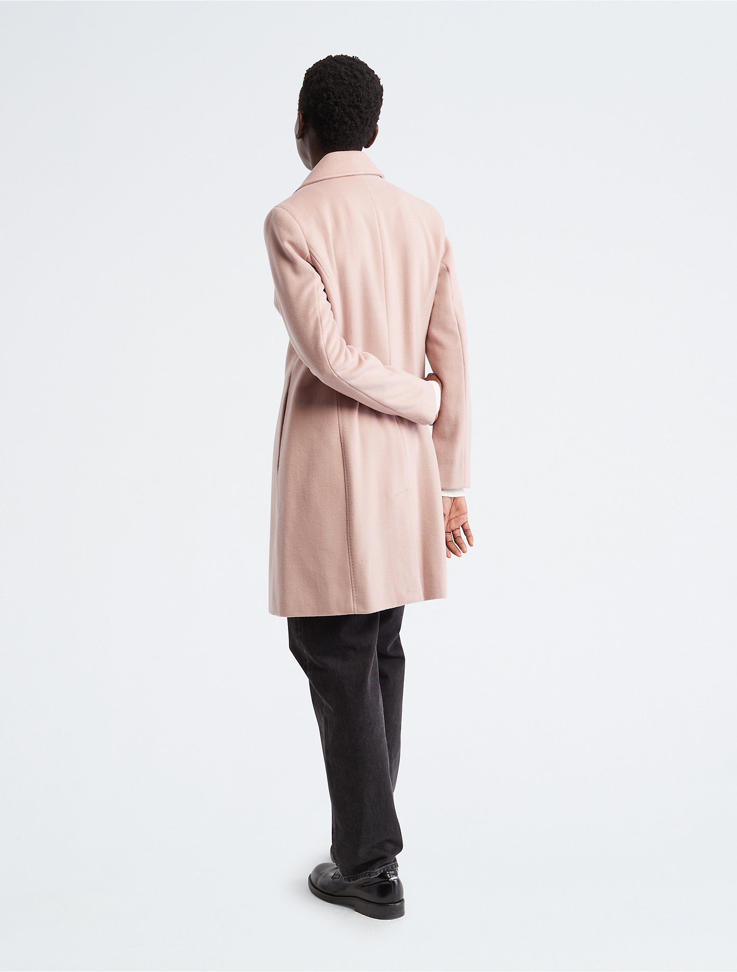 doen alsof Mondwater Systematisch Wool Blend Walker Coat | Calvin Klein