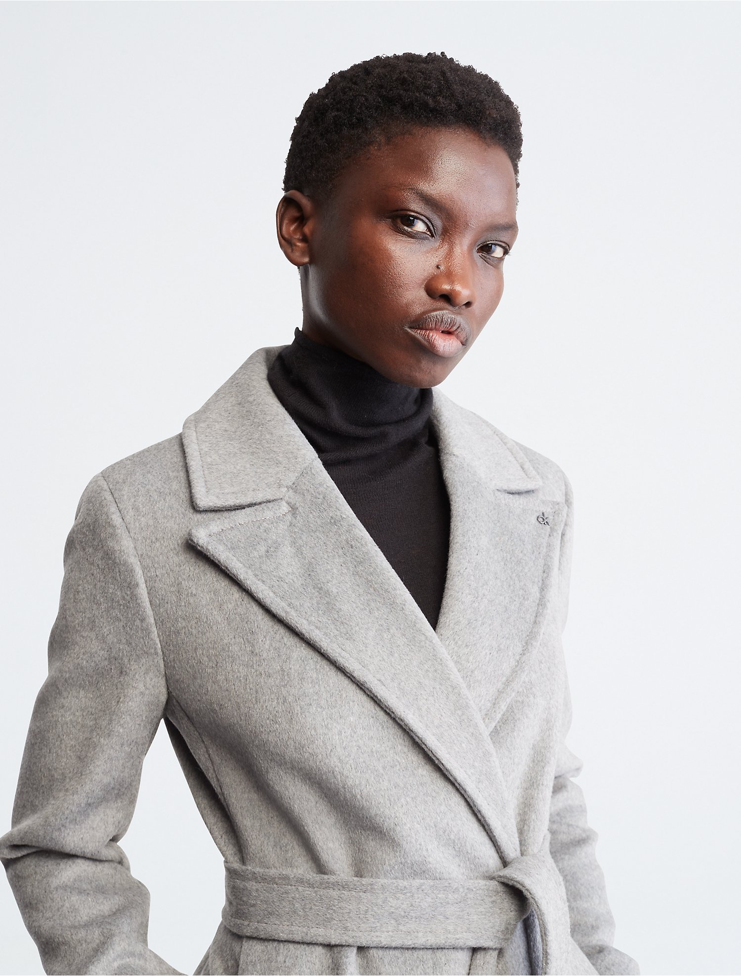Walker Wool Overcoat | Calvin Klein