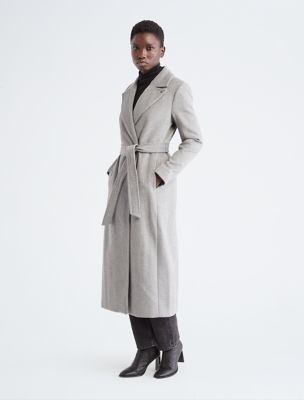 Walker Wool Overcoat | Calvin Klein® USA