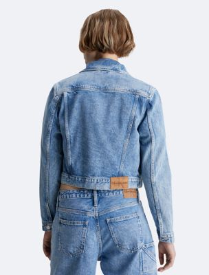 Cropped 90s Denim Jacket | Calvin Klein® Canada