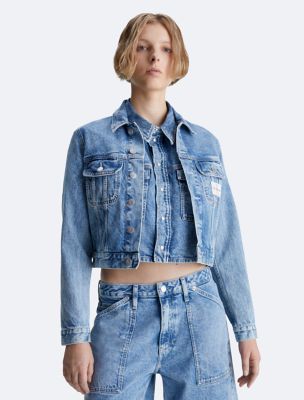 Cropped 90s Denim Jacket | Calvin Klein® Canada