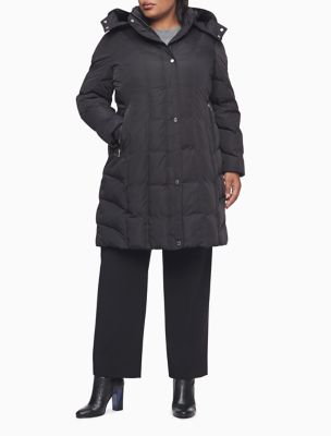 calvin klein plus size puffer jacket