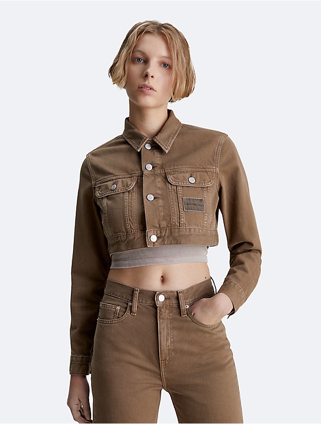 | Denim Calvin Shirt USA Plus Klein® Utility Jacket Size