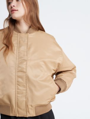 Nylon Bomber Jacket | Calvin Klein® USA