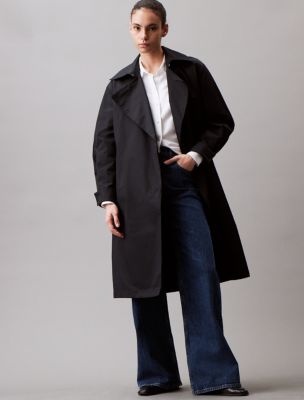 Essential Trench Coat, Black Beauty