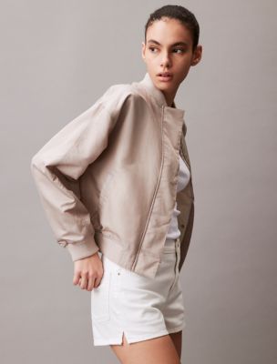 Calvin Klein Women's Slub Ponte Moto Jacket - Fashion Must-Have