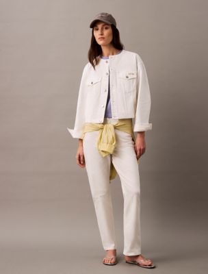 Calvin Klein / カルバン クライン】 Padded Cropped JK（中綿