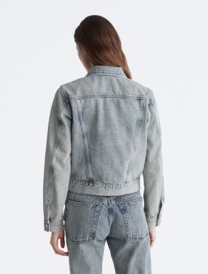 Original Straight 90s Fit Jeans + Trucker Jacket | Calvin Klein