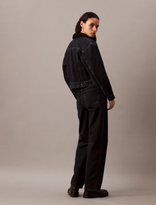 Calvin klein sherpa trucker jacket clearance