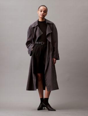 Relaxed Trench Coat, Mulch
