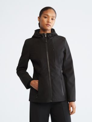 Calvin Klein Women's Premium Performance Water Repellent Hooded Spectator  Jacket (Standard and Plus), Black, XX-Large : : Clothing, Shoes &  Accessories