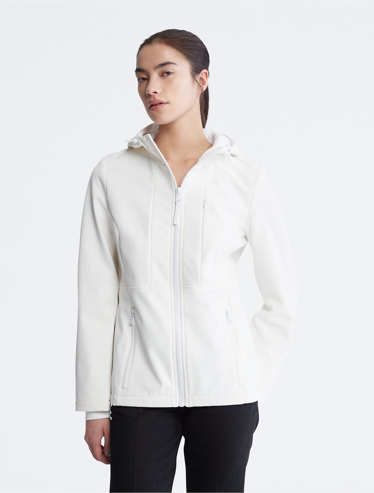 Hooded Soft Shell Jacket | Calvin Klein