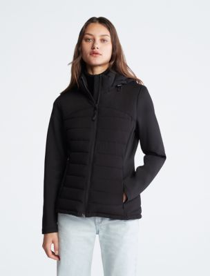 Calvin klein store long jacket womens