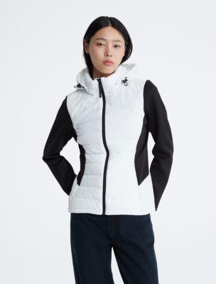 KECKS Puffer Jacket Women Winter Check Hooded Parka Women's Casual Pocket  Cotton Jacket Coat (Color : Ivory, Size : XS) : : Clothing, Shoes  & Accessories