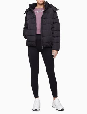 calvin klein performance puffer jacket