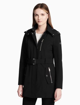 calvin klein modern long coat