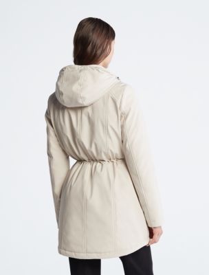 Cinched Waist Anorak Jacket