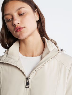 Cinched Waist Anorak Jacket