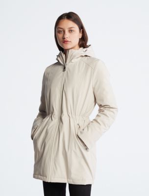 Cinched Waist Anorak Jacket